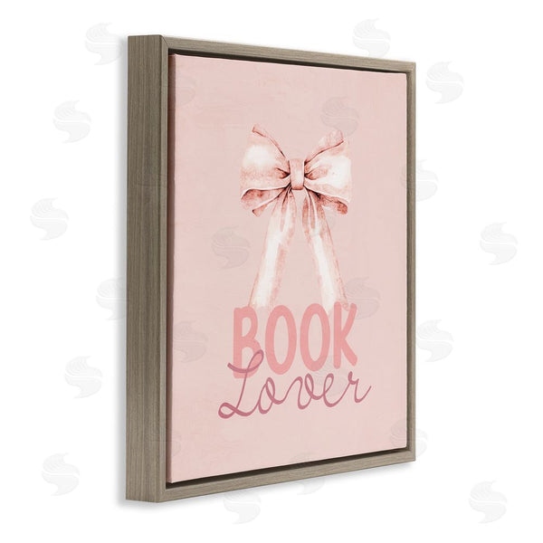 Stupell Industries Kim Allen | Blush Pink Book Lover Wall Art