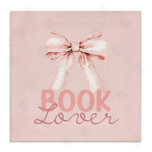 stupell industries Kim Allen | Blush Pink Book Lover Wall Art