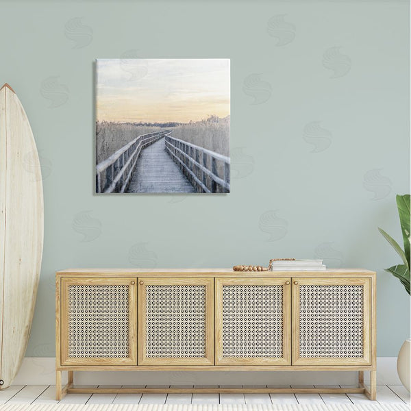 Stupell Industries Kim Allen | Boardwalk Reeds Rural Path Wall Art