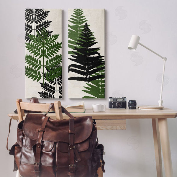 Stupell Industries Kim Allen | Bold Layered Fern Leaves Modern Sprigs Wall Art
