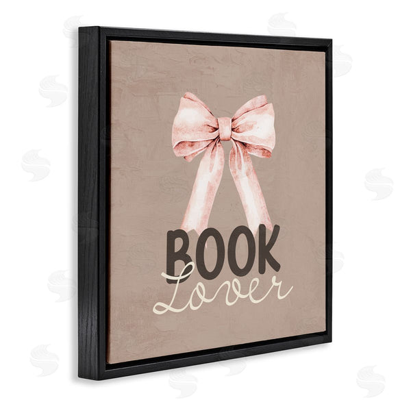 Stupell Industries Kim Allen | Book Lover With Bow Wall Art