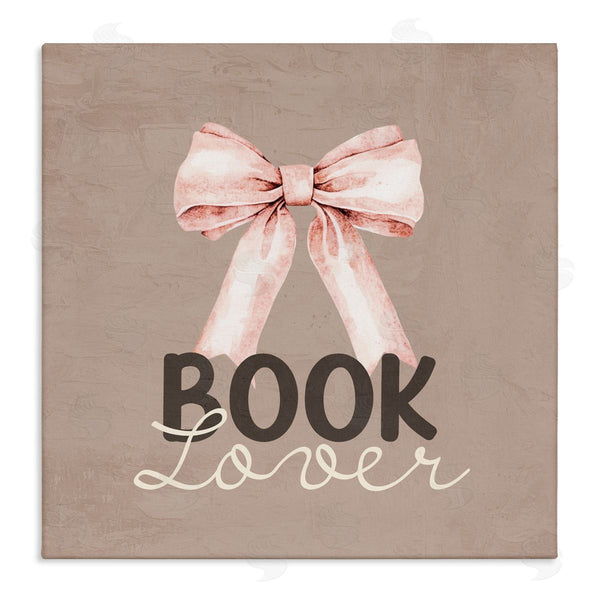 stupell industries Kim Allen | Book Lover with Bow Wall Art