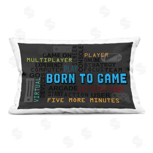 stupell industries Kim Allen | Born To Game Arcade Throw Pillow