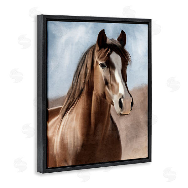 Stupell Industries Kim Allen | Brown Horse Closeup Wall Art