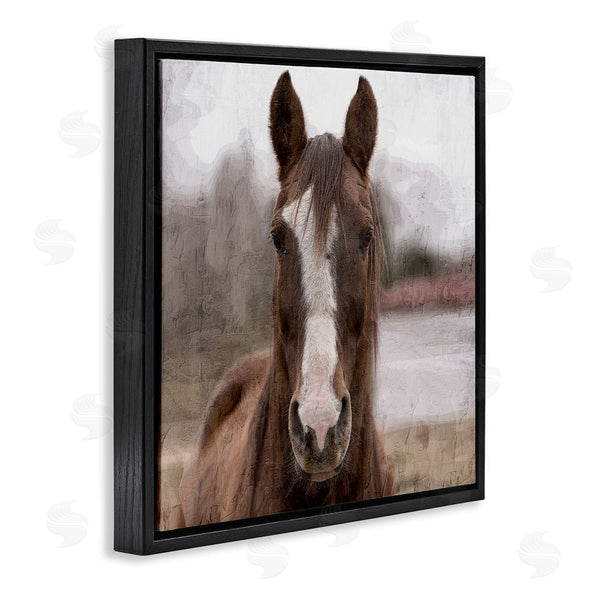 Stupell Industries Kim Allen | Brown Horse Portrait Wall Art