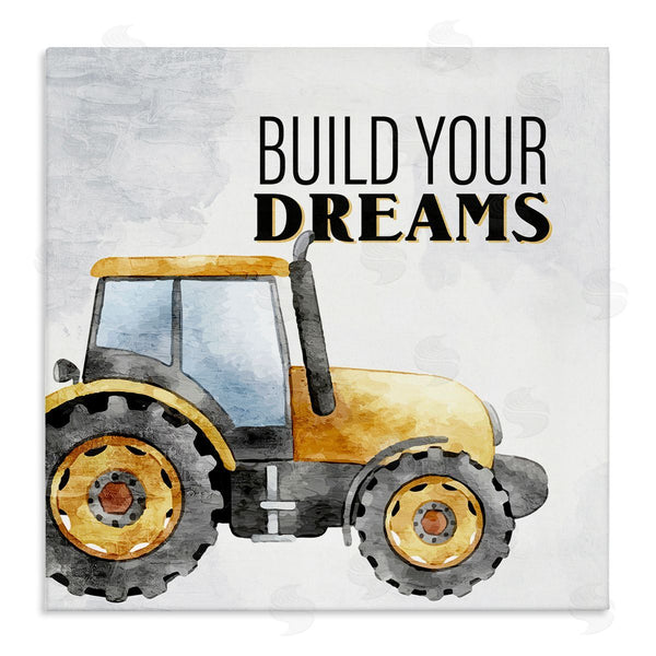 stupell industries Kim Allen | Build Your Dreams Phrase