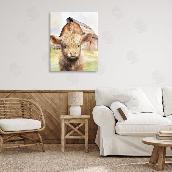 Stupell Industries Kim Allen | Cattle Little At Farm Wall Art