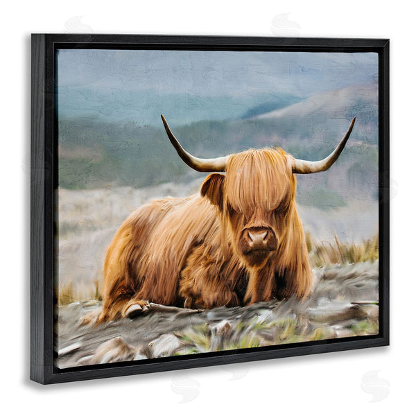 Stupell Industries Kim Allen | Cattle Resting In Nature Wall Art