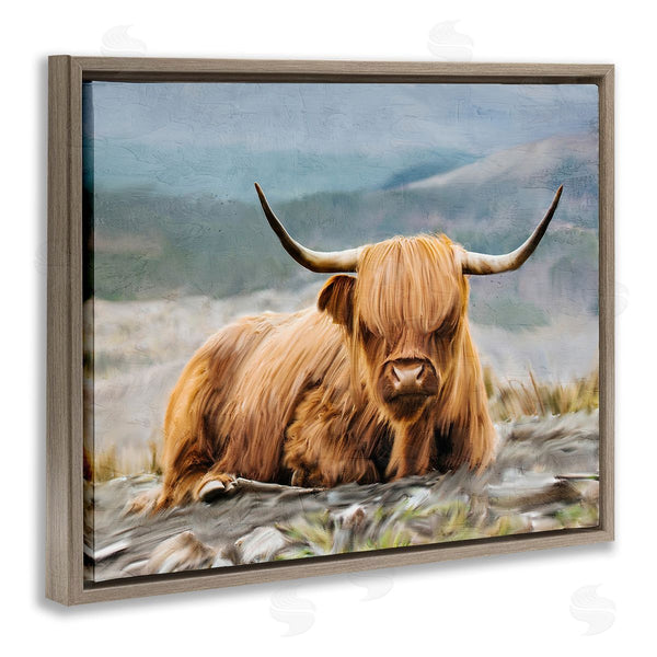 Stupell Industries Kim Allen | Cattle Resting In Nature Wall Art