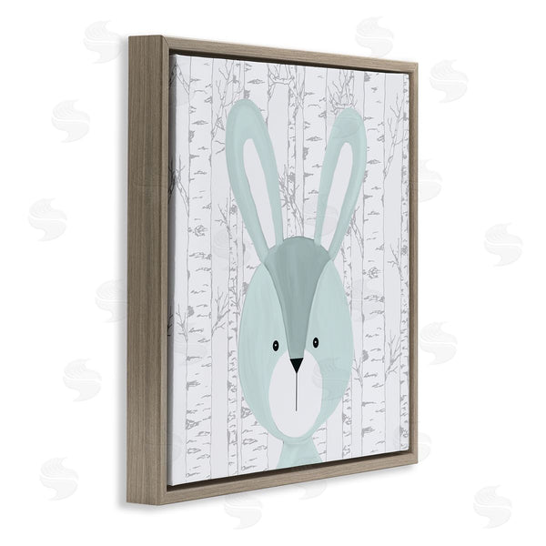Stupell Industries Kim Allen | Charming Bunny On Birch