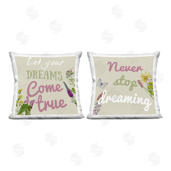 stupell industries Kim Allen | Charming Dream Inspirations Printed Throw Pillow Set