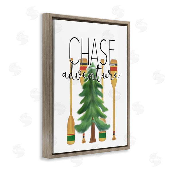 Stupell Industries Kim Allen | Chase Adventures Tree And Oars Wall Art