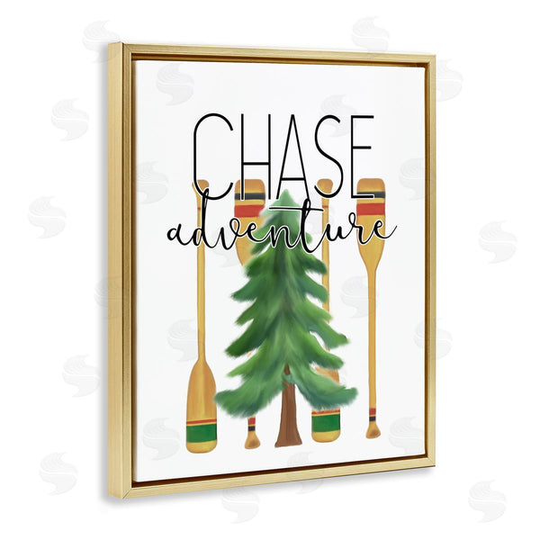 Stupell Industries Kim Allen | Chase Adventures Tree And Oars Wall Art