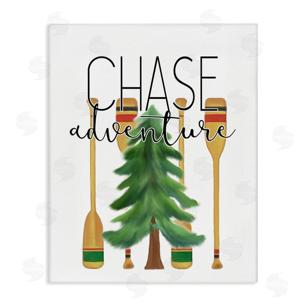 stupell industries Kim Allen | Chase Adventures Tree and Oars Wall Art