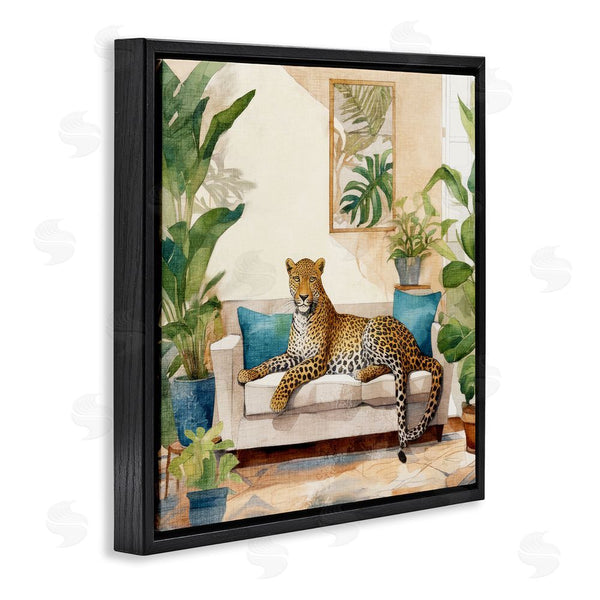 Stupell Industries Kim Allen | Cheetah & Tropical Indoors Wall Art