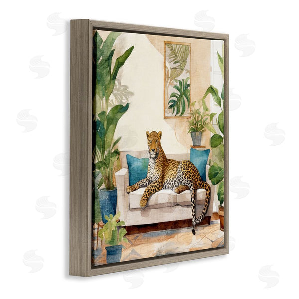 Stupell Industries Kim Allen | Cheetah & Tropical Indoors Wall Art