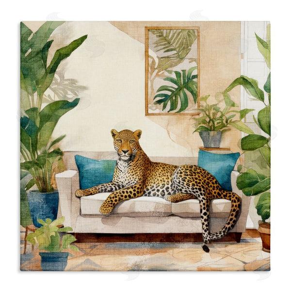 stupell industries Kim Allen | Cheetah & Tropical Indoors Wall Art