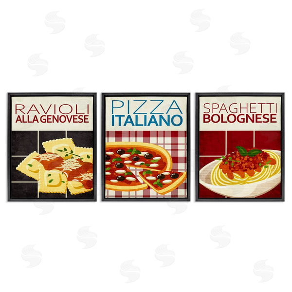 Stupell Industries Kim Allen | Classic Italian Pasta Meals