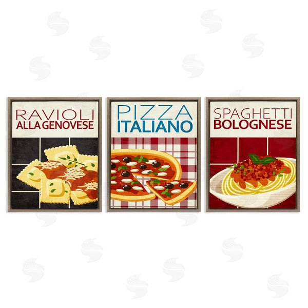Stupell Industries Kim Allen | Classic Italian Pasta Meals