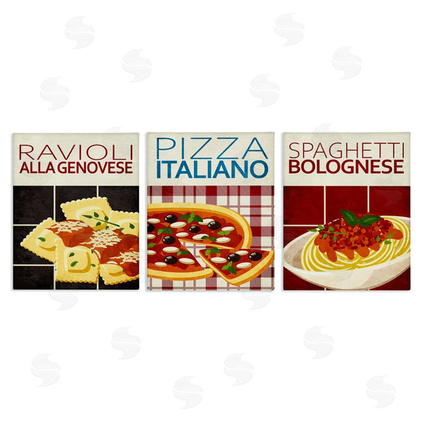 stupell industries Kim Allen | Classic Italian Pasta Meals