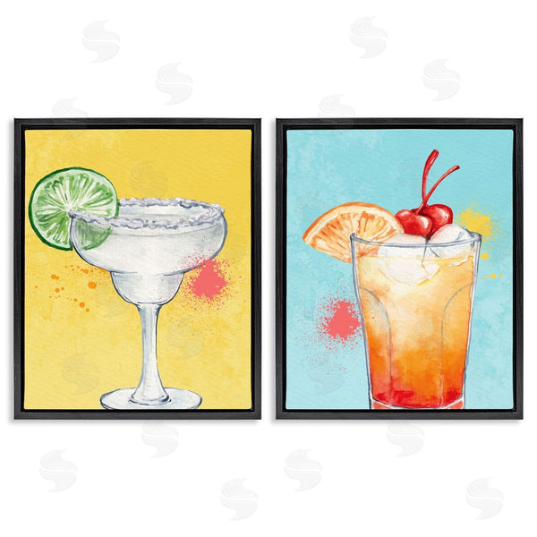Stupell Industries Kim Allen | Cocktails With Modern Splash