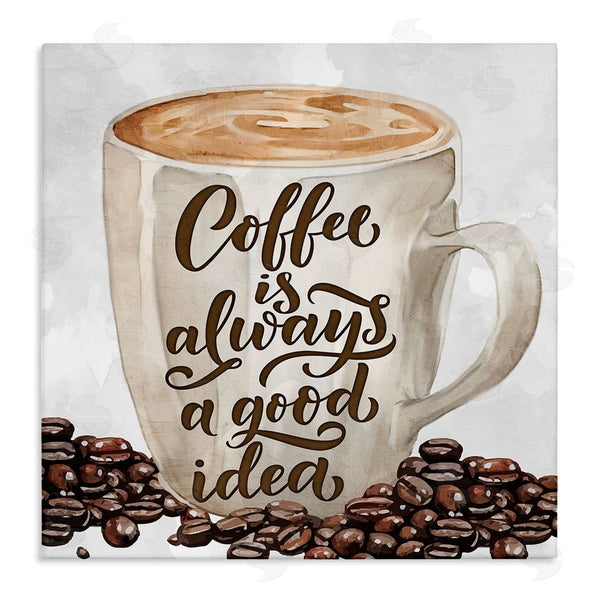 stupell industries Kim Allen | Coffee Phrase Classic Mug Wall Art