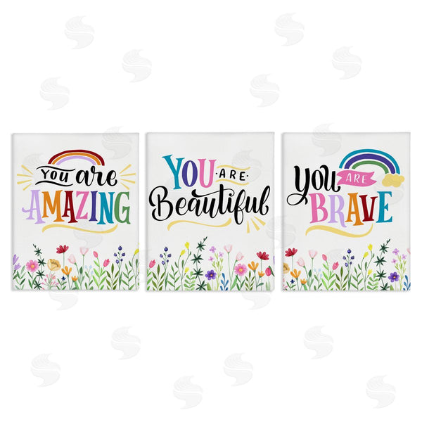 stupell industries Kim Allen | Confidence Sentiments with Florals