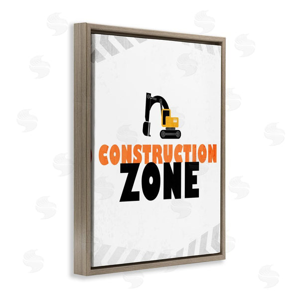 Stupell Industries Kim Allen | Construction Zone Minimal Wall Art