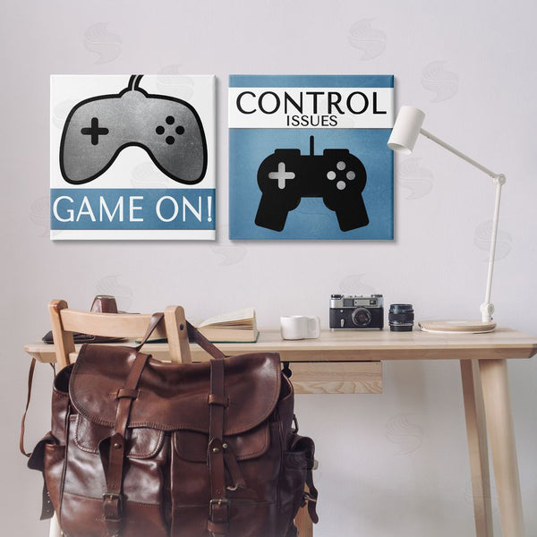 Stupell Industries Kim Allen | Control Issues Gamer Wall Art