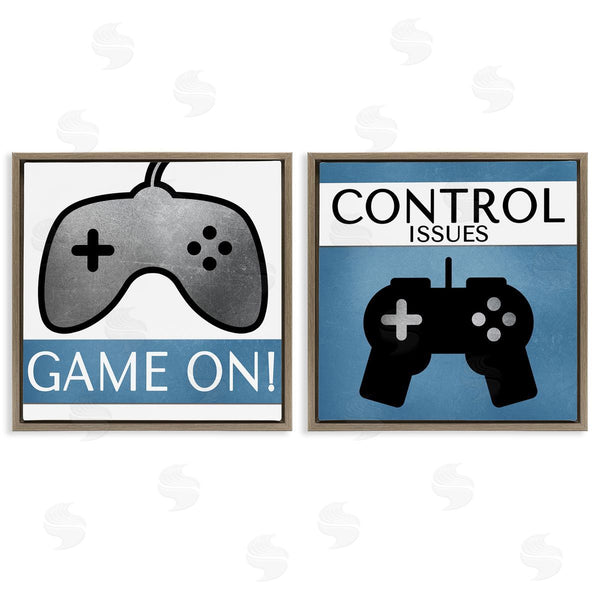 Stupell Industries Kim Allen | Control Issues Gamer Wall Art