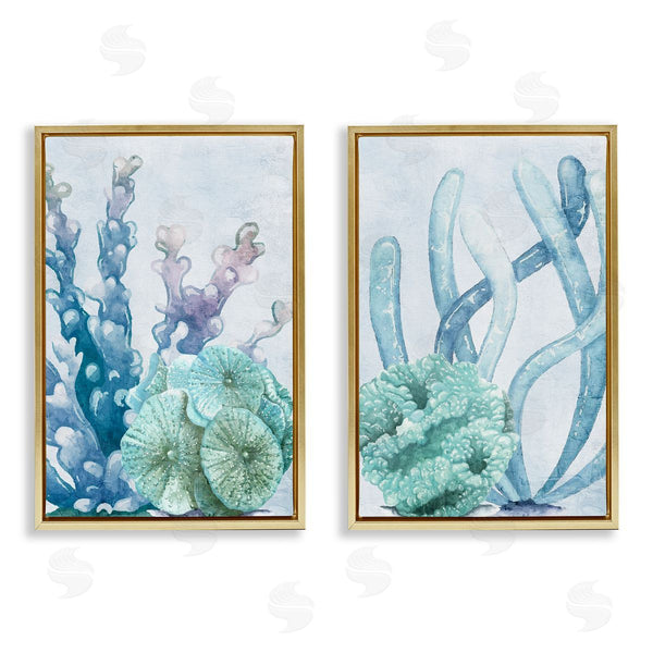Stupell Industries Kim Allen | Coral Days Ocean Pastels