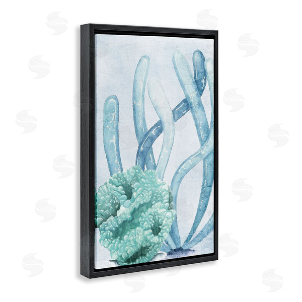 Stupell Industries Kim Allen | Coral Days Pastel Blue
