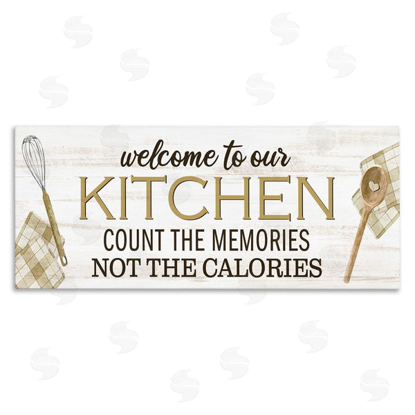 stupell industries Kim Allen | Count Memories Not Calories Wall Art