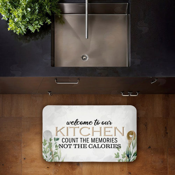 Stupell Industries Kim Allen | Count The Memories Kitchen Anti-Fatigue Mat