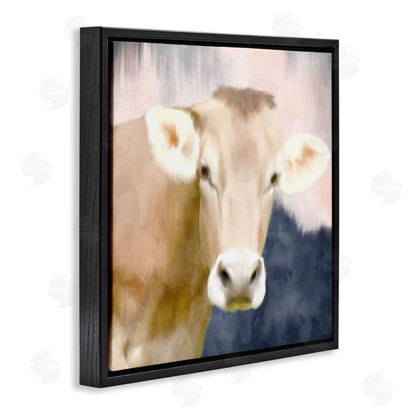 Stupell Industries Kim Allen | Country Cow Cattle Closeup Painterly Landscape Wall Art