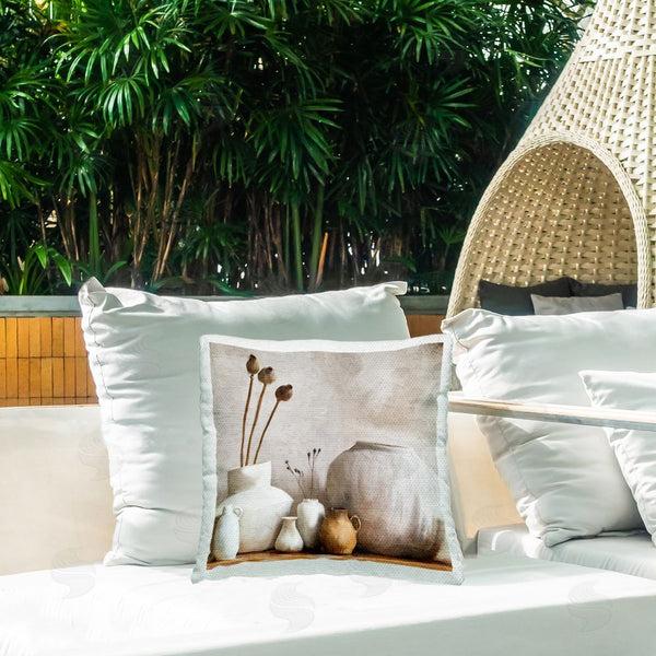 Stupell Industries Kim Allen | Country Jugs Still Life Printed Throw Pillow