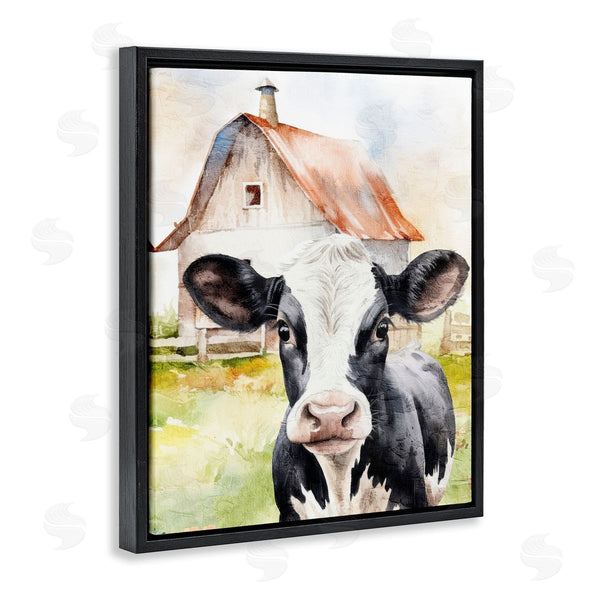 Stupell Industries Kim Allen | Cow Little At Farm Wall Art