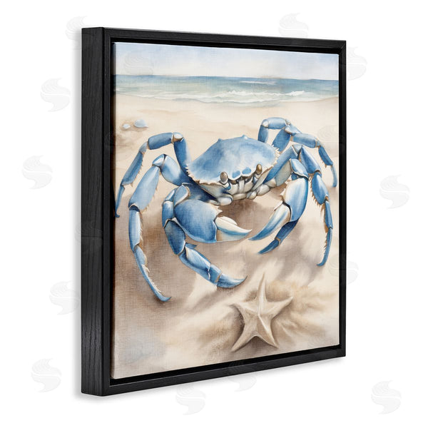 Stupell Industries Kim Allen | Crab And Starfish On Beach