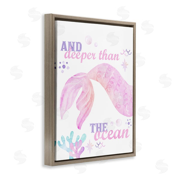 Stupell Industries Kim Allen | Deeper Than The Ocean Wall Art