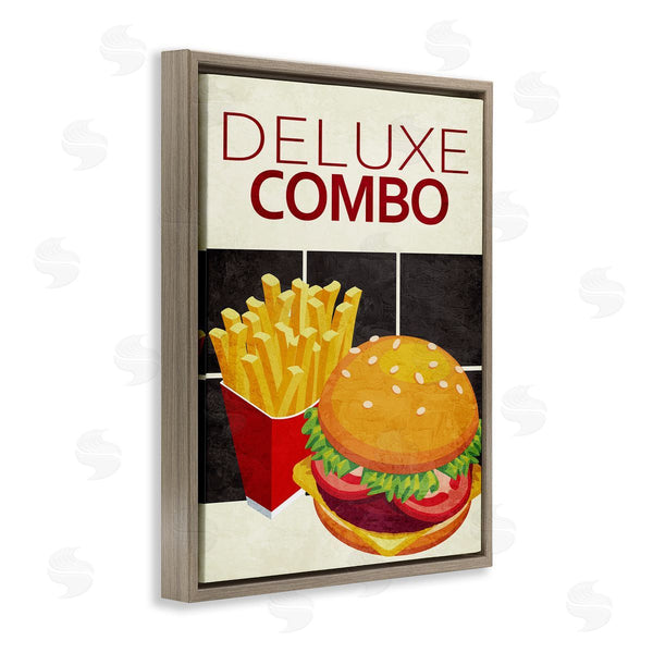 Stupell Industries Kim Allen | Deluxe Combo Fast Food