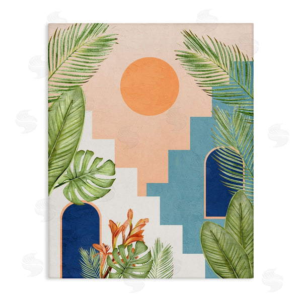 stupell industries Kim Allen | Desert City with Palms