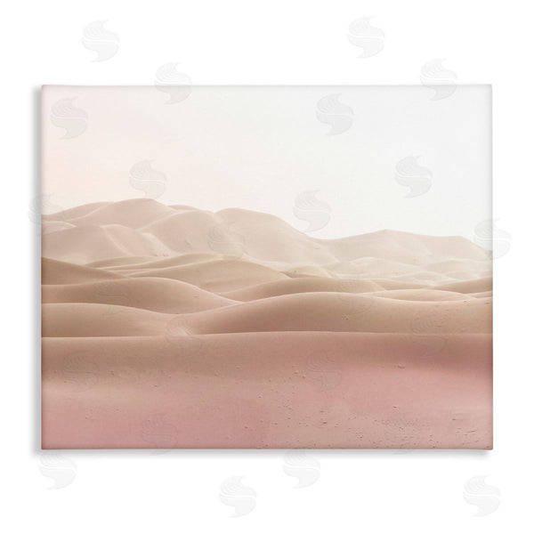 stupell industries Kim Allen | Desert Sand Dunes Landscape Beige White Sky Wall Art