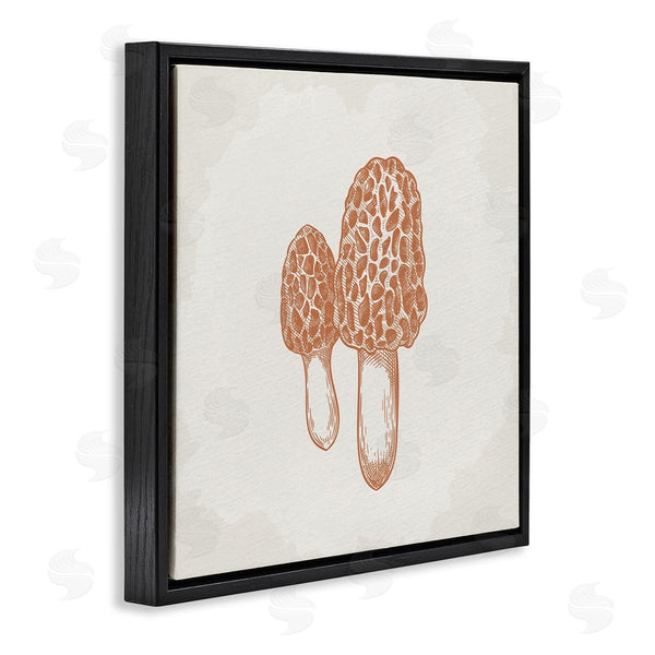 Stupell Industries Kim Allen | Detailed Mushroom Latin Study Drawing Wall Art