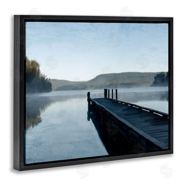 Stupell Industries Kim Allen | Distant Lake Dock Wall Art