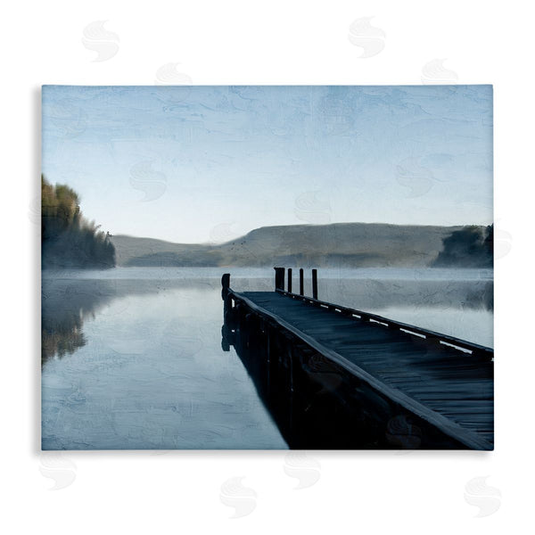 stupell industries Kim Allen | Distant Lake Dock Wall Art