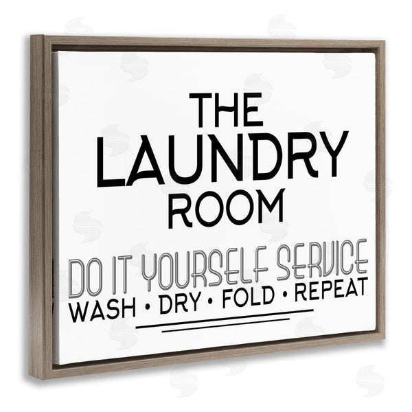 Stupell Industries Kim Allen | Do It Yourself Laundry Minimal Wall Art