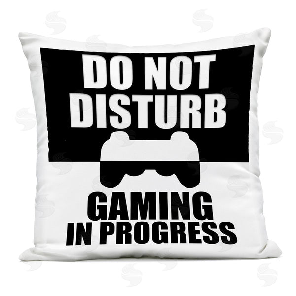 Stupell Industries Kim Allen | Do Not Disturb Minimal Gamer Printed Throw Pillow