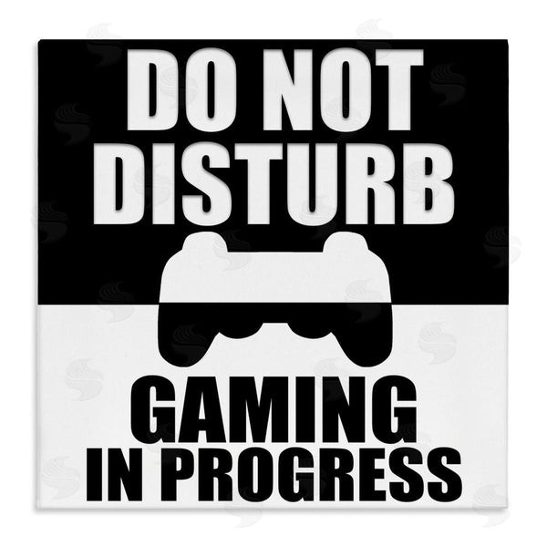 stupell industries Kim Allen | Do Not Disturb Minimal Gamer Wall Art