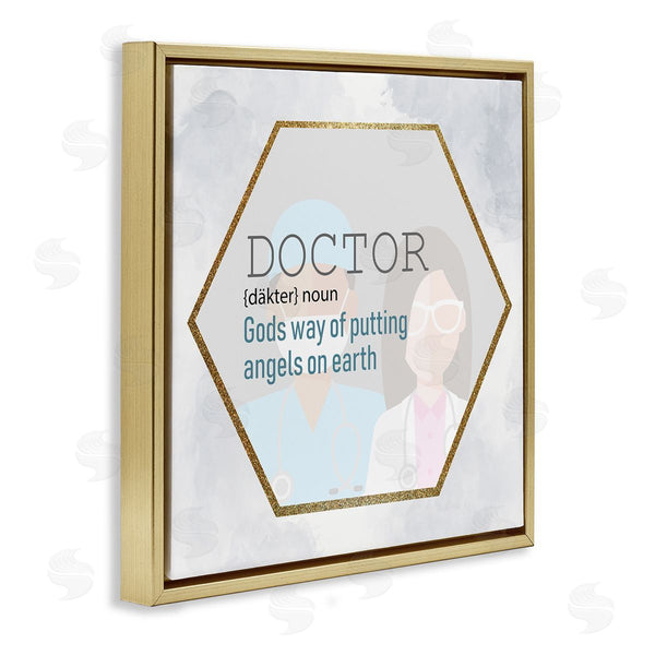Stupell Industries Kim Allen | Doctor Definition Healthcare Angel