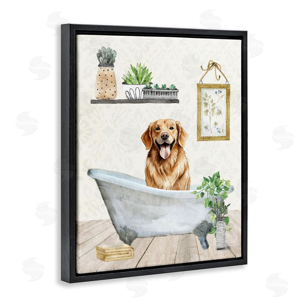 Stupell Industries Kim Allen | Doggie Bath Time Wall Art